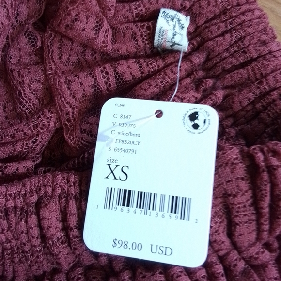 NWT Free People Let's Go Girls maxi skirt - Picture 5 of 7